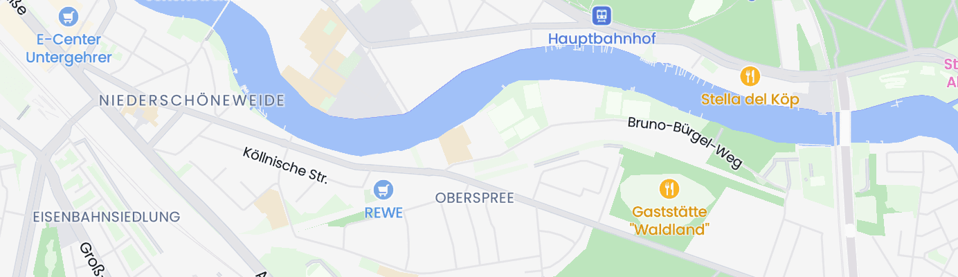 Karte mit dem ungefähren Standort