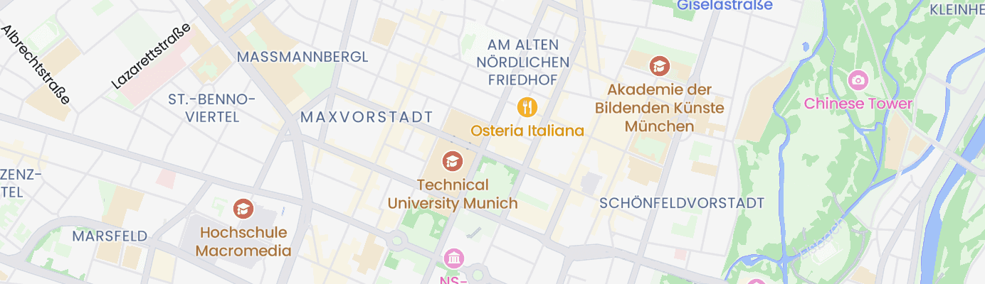 Karte mit dem ungefähren Standort