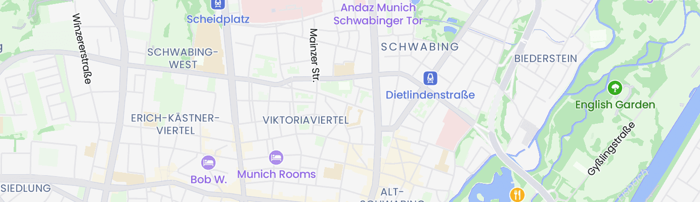 Karte mit dem ungefähren Standort