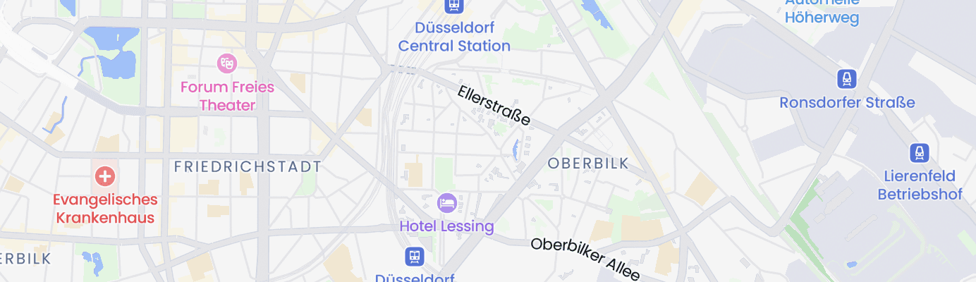Karte mit dem ungefähren Standort