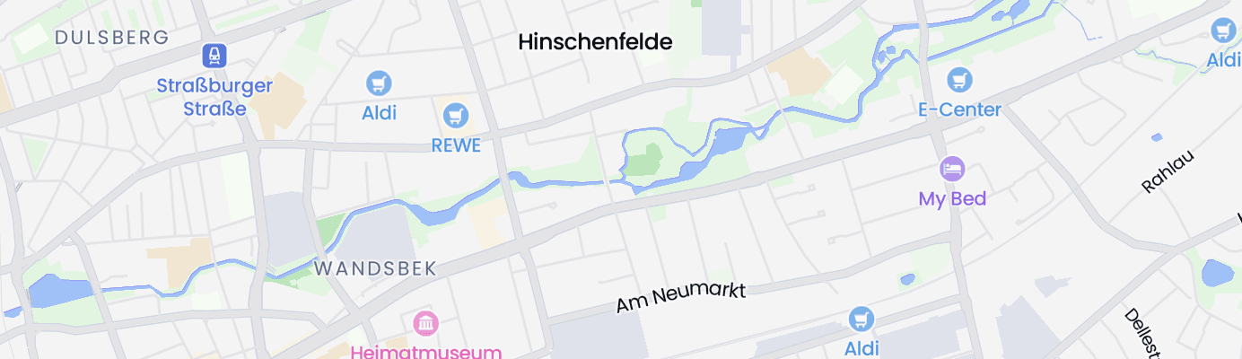 Karte mit dem ungefähren Standort