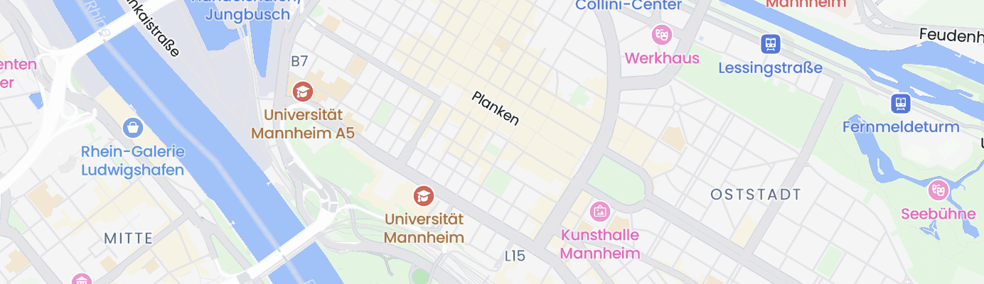 Karte mit dem ungefähren Standort