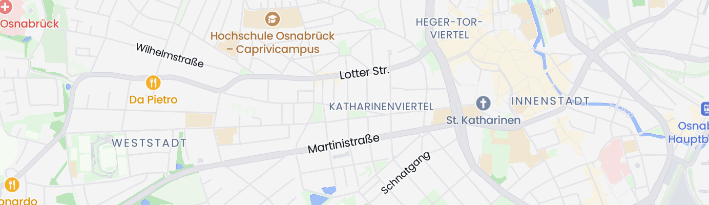 Karte mit dem ungefähren Standort