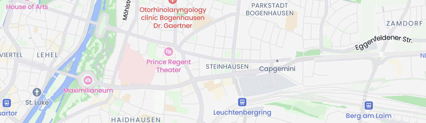 Karte mit dem ungefähren Standort