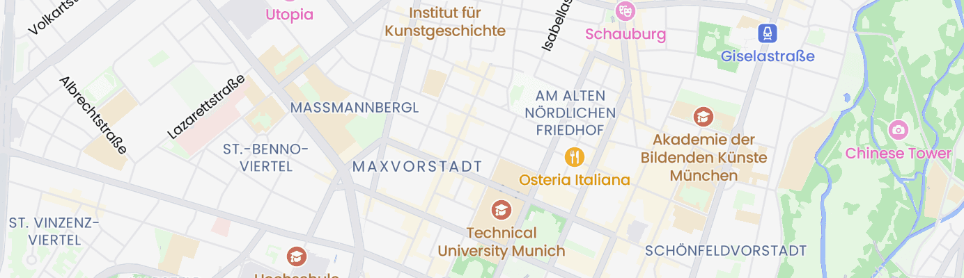 Karte mit dem ungefähren Standort