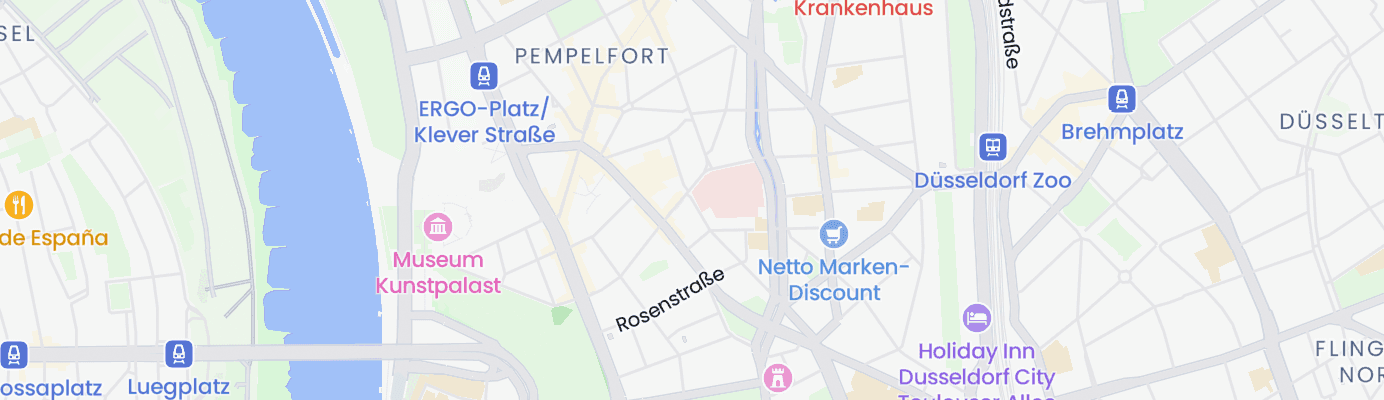Map showing the approximate location