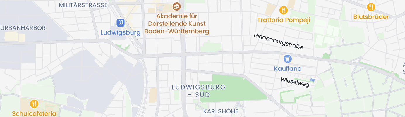 Karte mit dem ungefähren Standort
