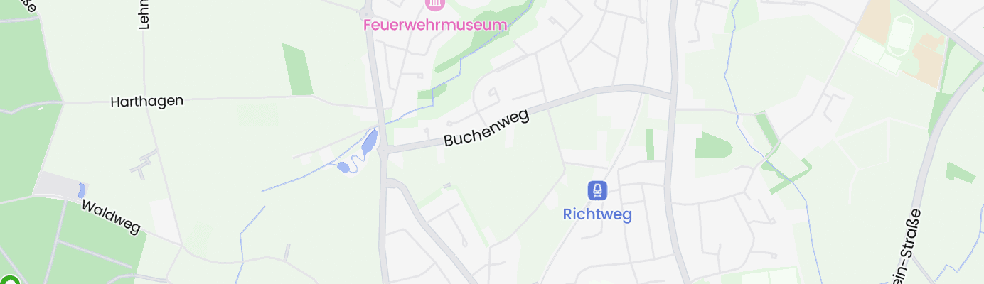 Karte mit dem ungefähren Standort