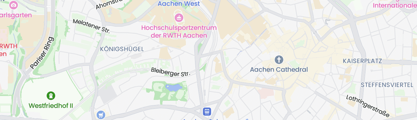 Karte mit dem ungefähren Standort