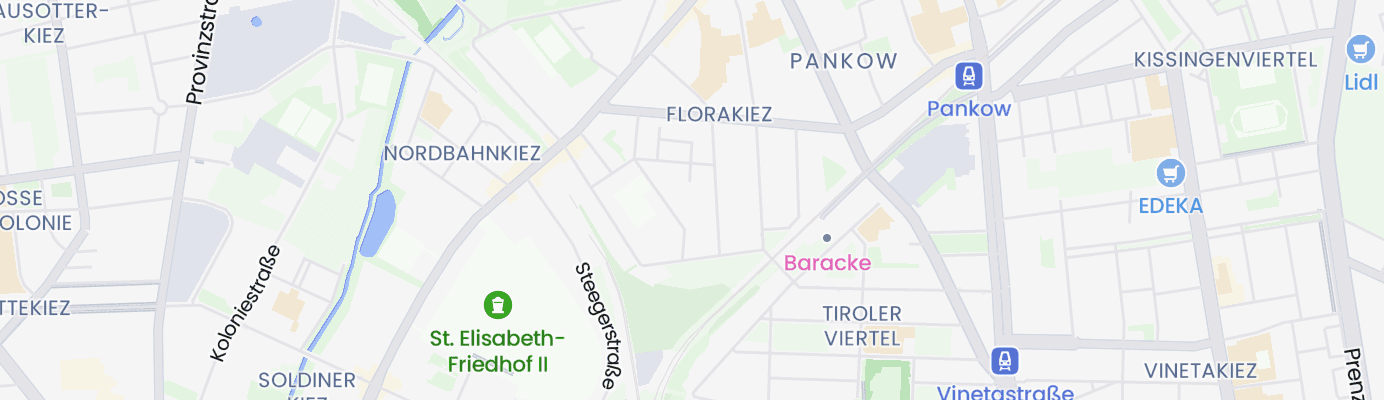 Karte mit dem ungefähren Standort