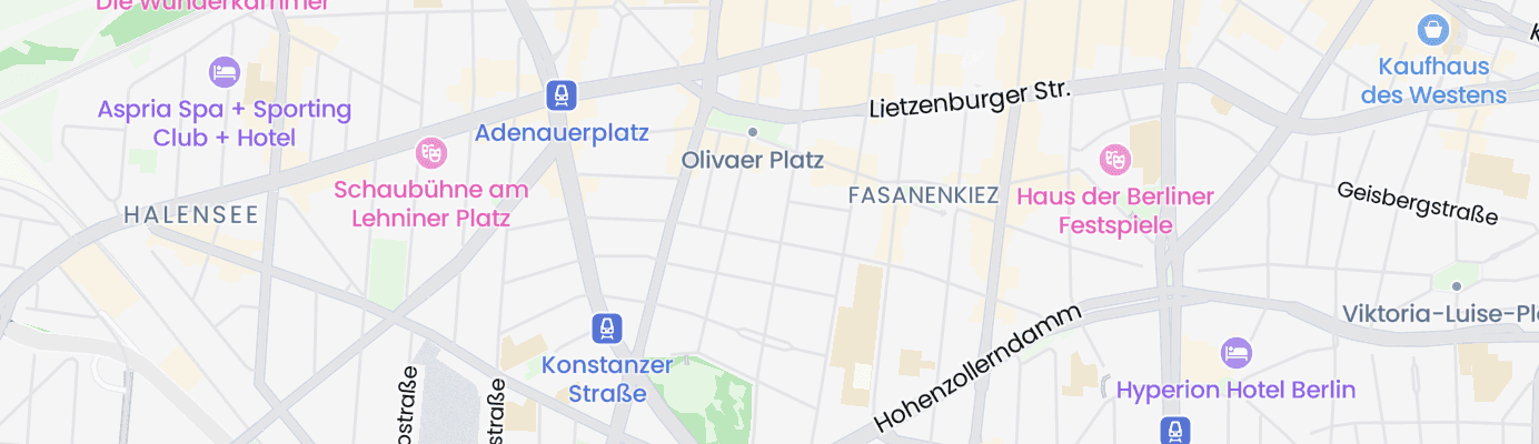 Karte mit dem ungefähren Standort