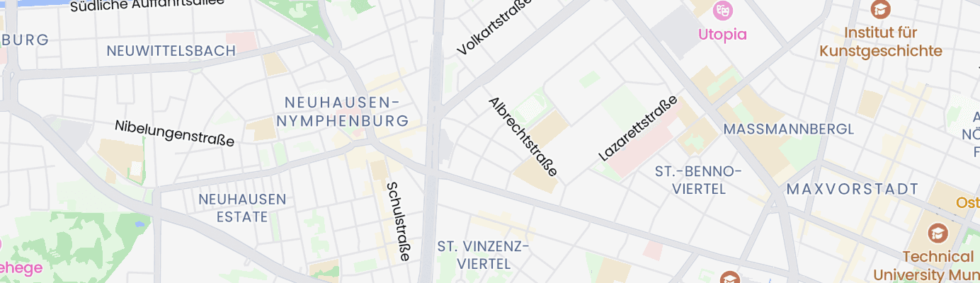 Karte mit dem ungefähren Standort