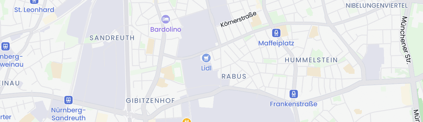 Map showing the approximate location