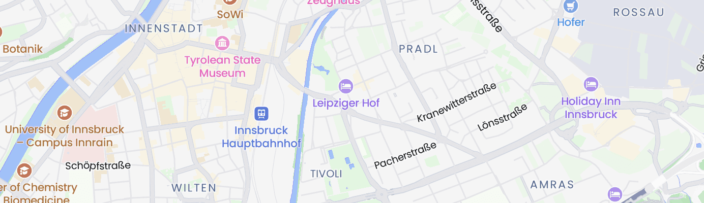 Karte mit dem ungefähren Standort