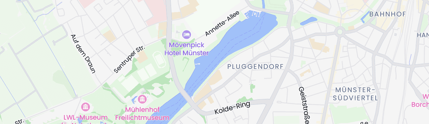 Karte mit dem ungefähren Standort