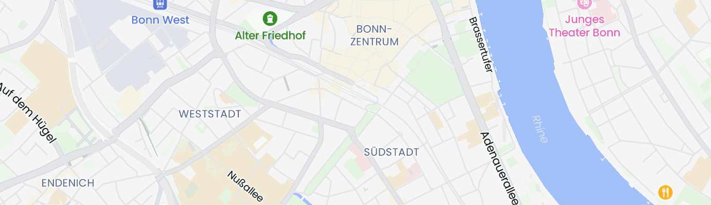 Map showing the approximate location