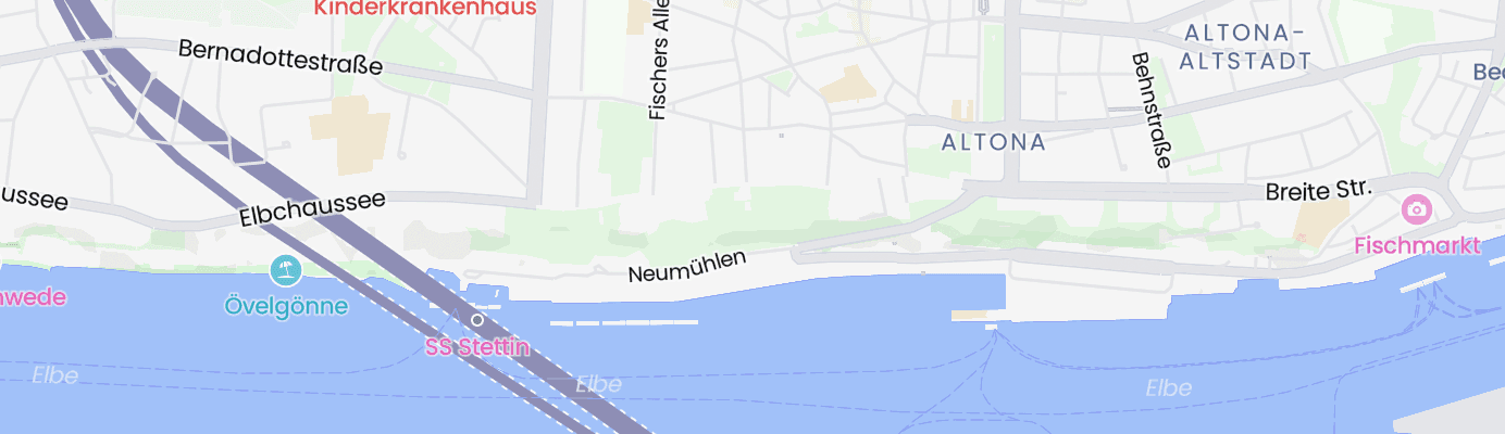 Map showing the approximate location