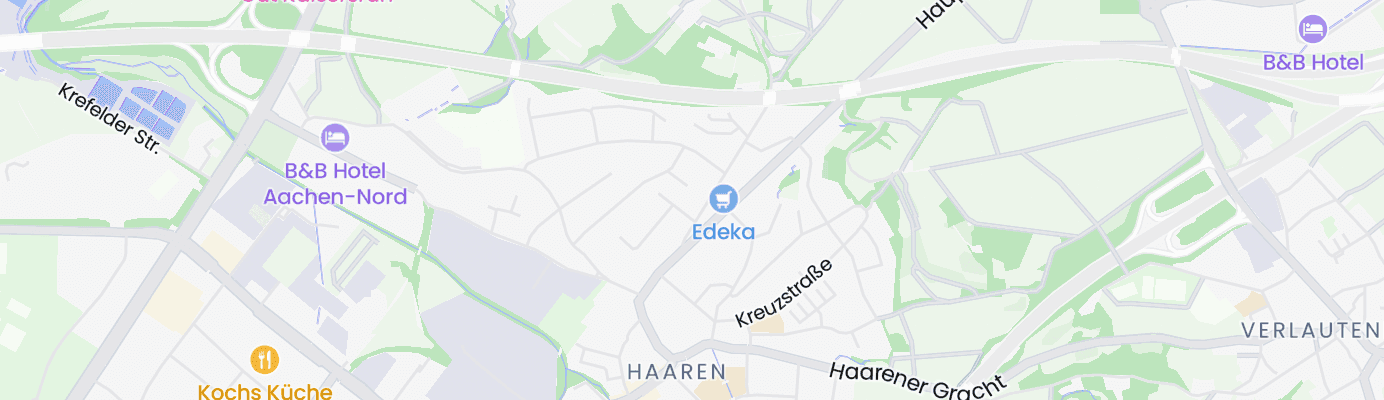 Karte mit dem ungefähren Standort