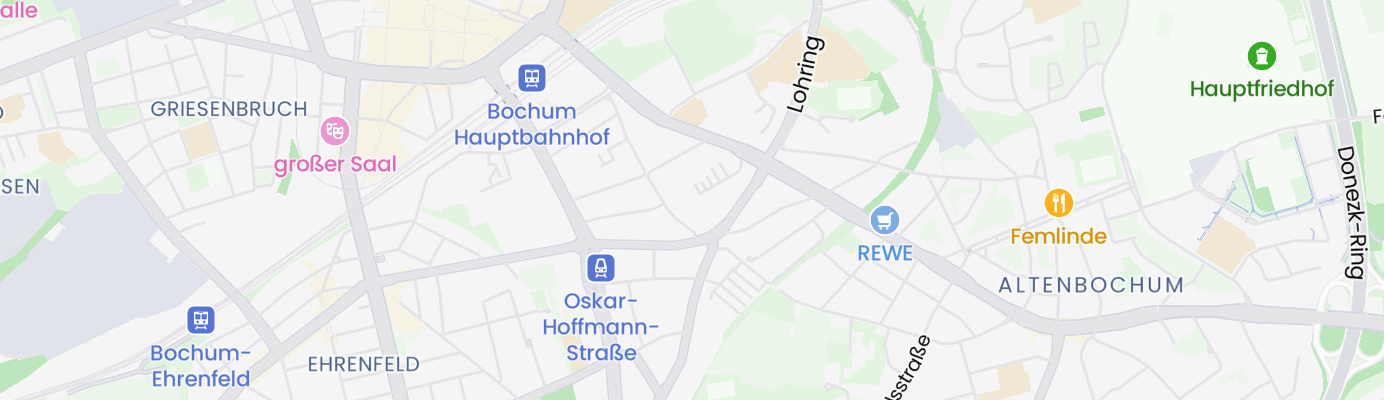 Karte mit dem ungefähren Standort