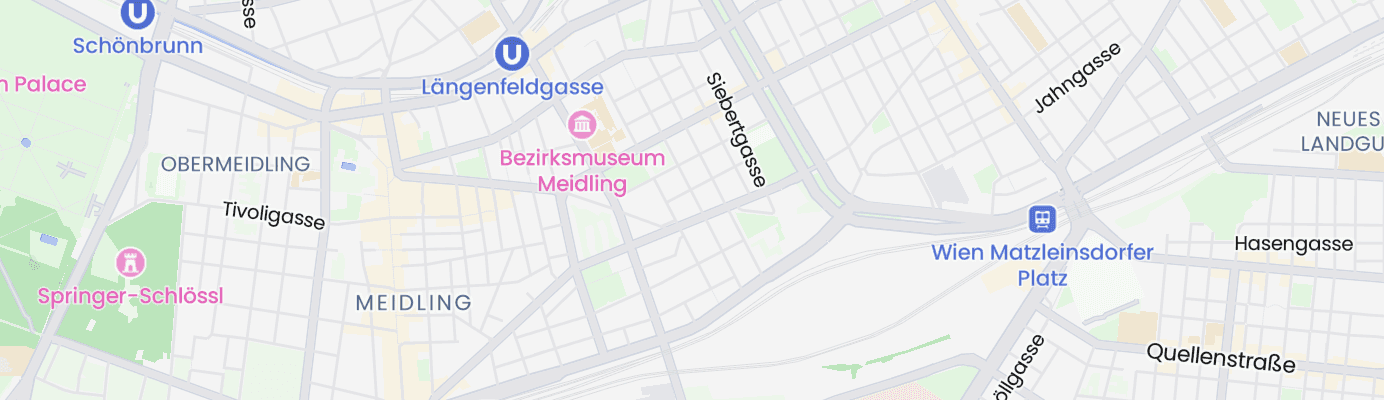 Karte mit dem ungefähren Standort
