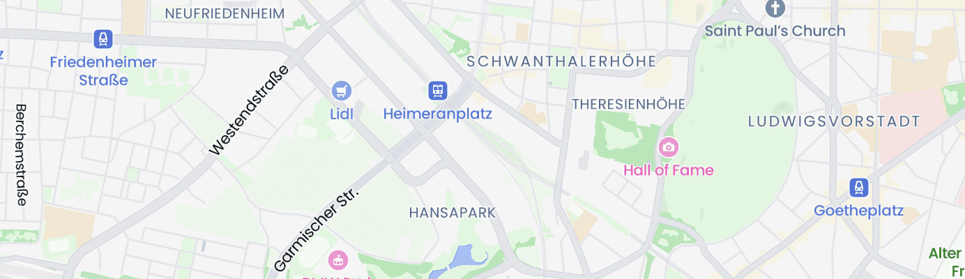 Karte mit dem ungefähren Standort