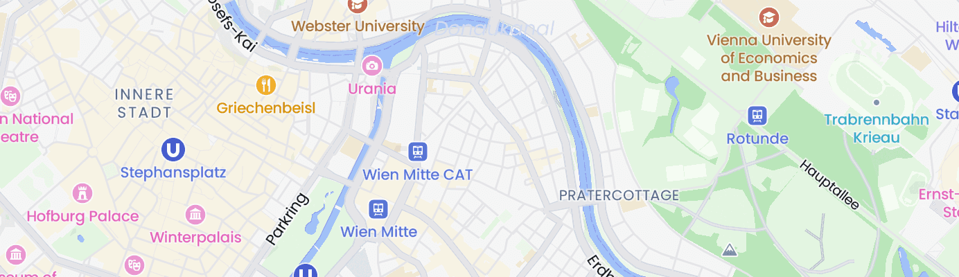 Karte mit dem ungefähren Standort