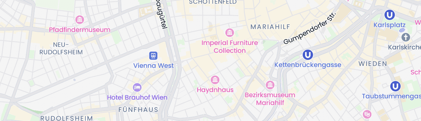 Karte mit dem ungefähren Standort
