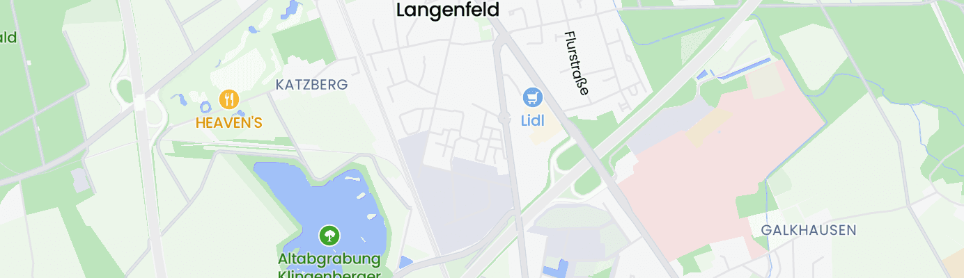 Karte mit dem ungefähren Standort