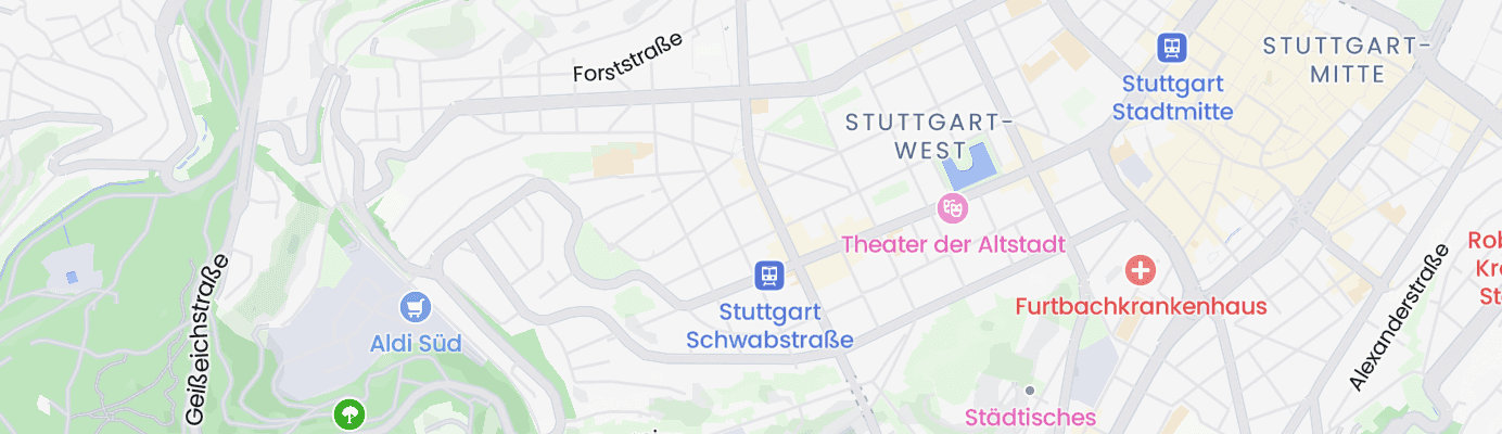 Karte mit dem ungefähren Standort