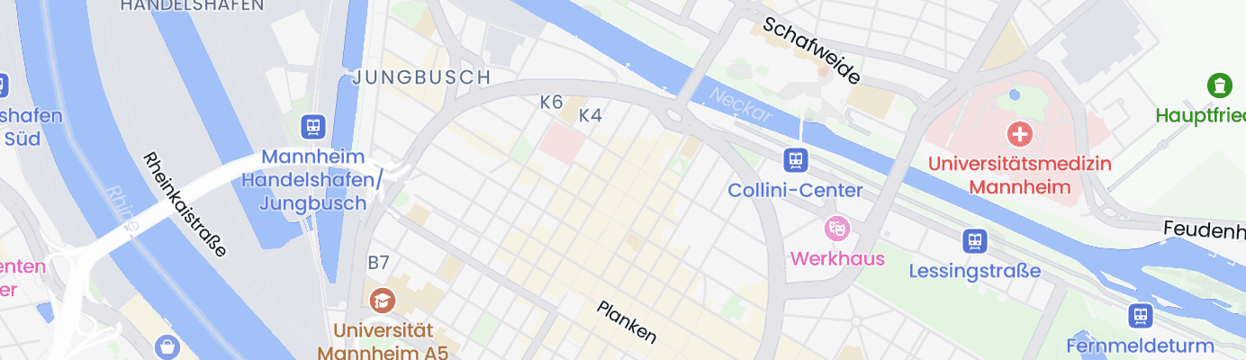 Karte mit dem ungefähren Standort