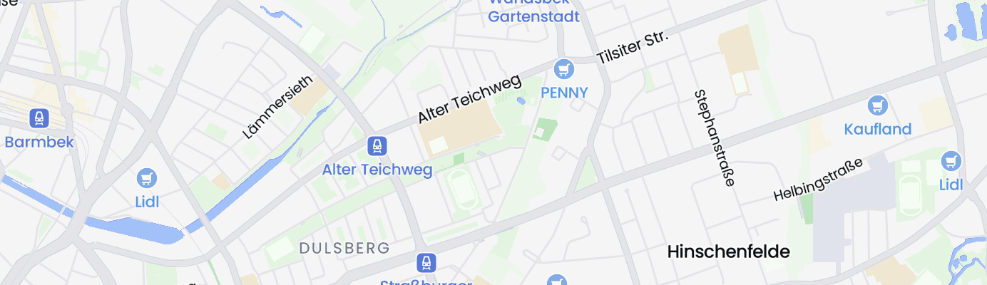 Karte mit dem ungefähren Standort