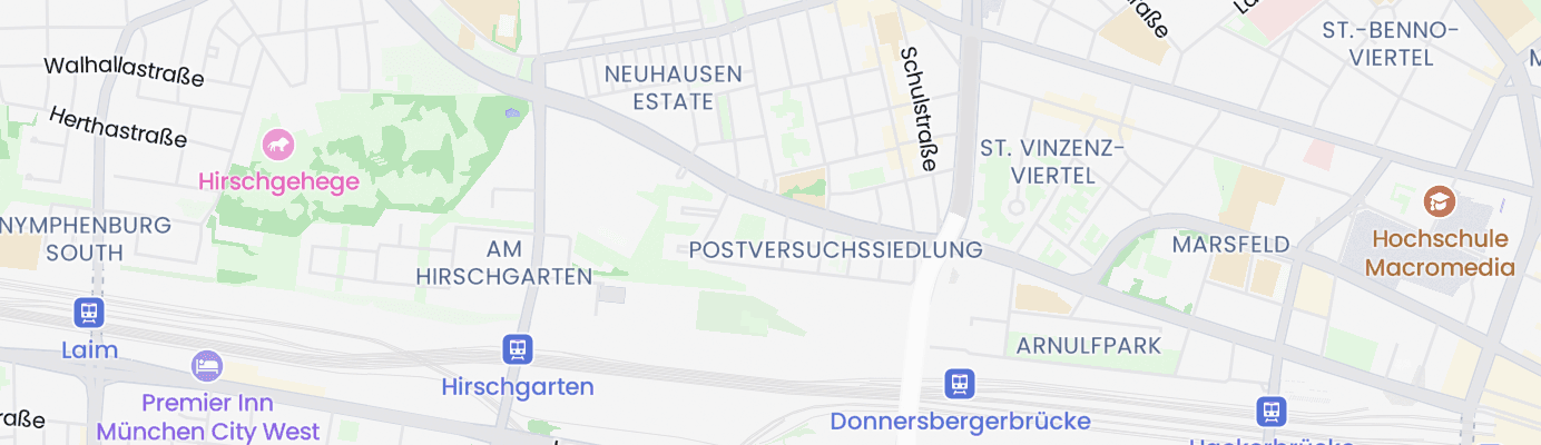 Karte mit dem ungefähren Standort