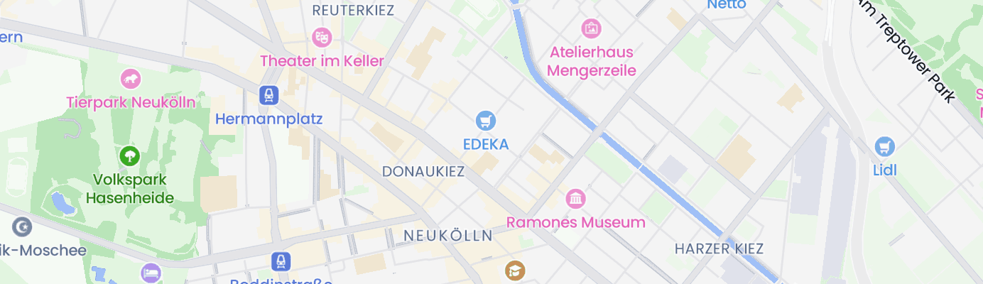 Karte mit dem ungefähren Standort
