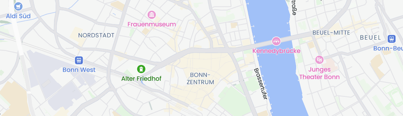 Karte mit dem ungefähren Standort