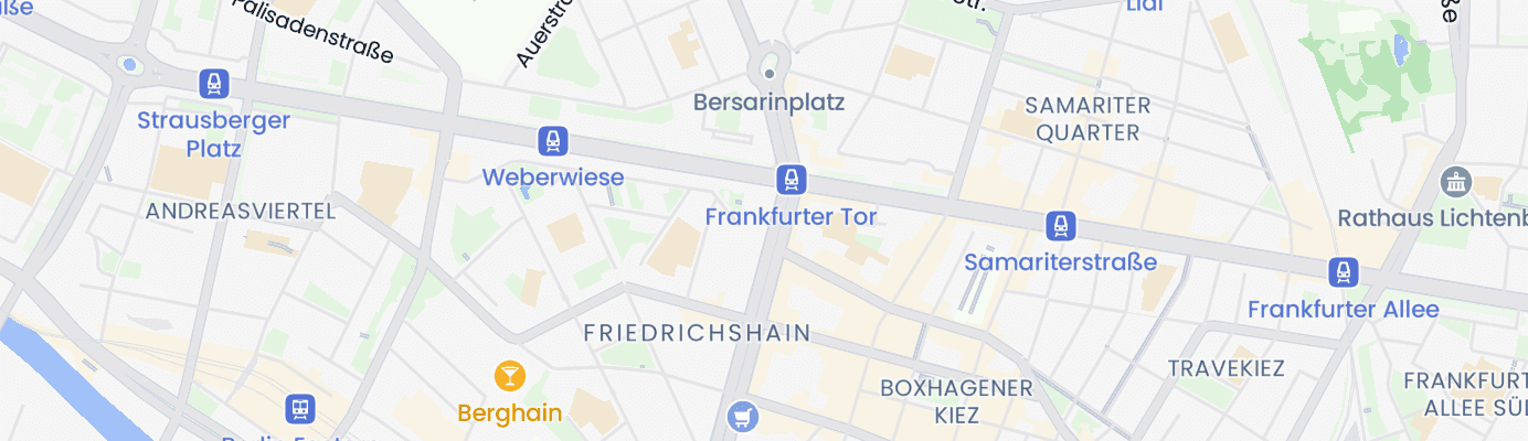Karte mit dem ungefähren Standort