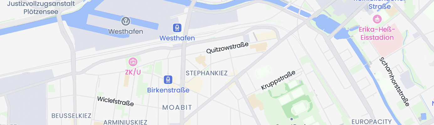 Karte mit dem ungefähren Standort