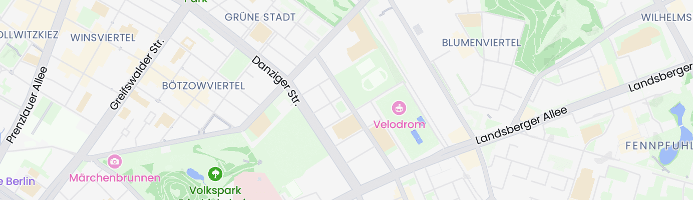 Karte mit dem ungefähren Standort