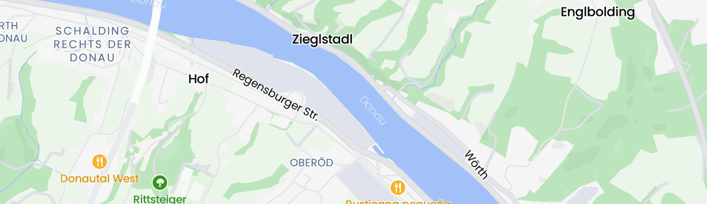 Karte mit dem ungefähren Standort
