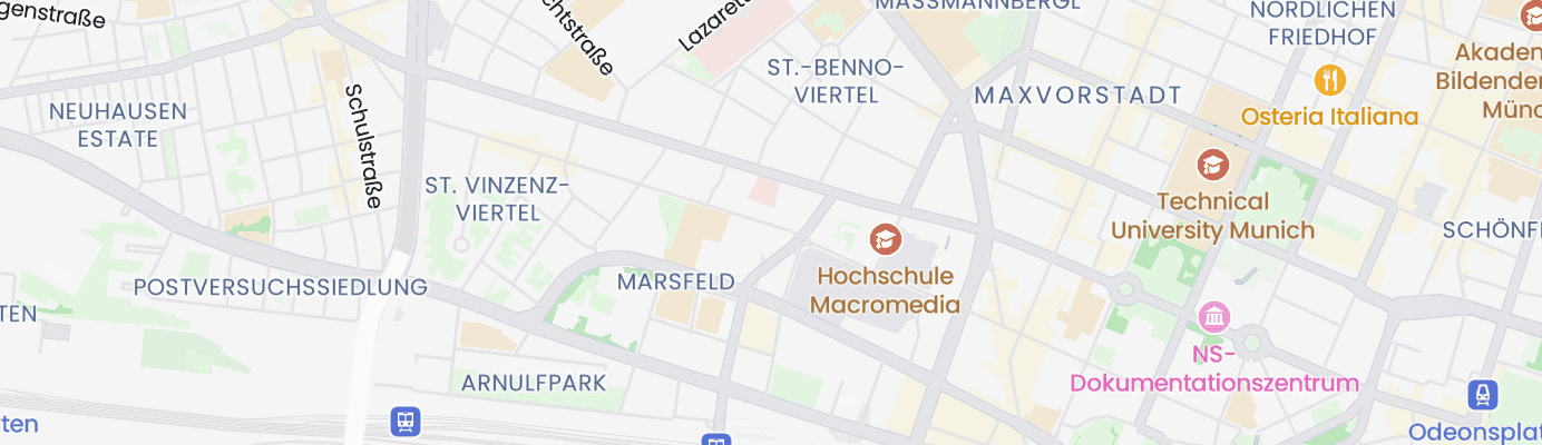 Karte mit dem ungefähren Standort