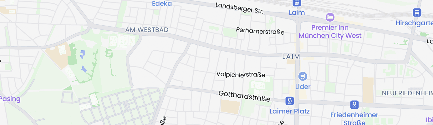 Karte mit dem ungefähren Standort