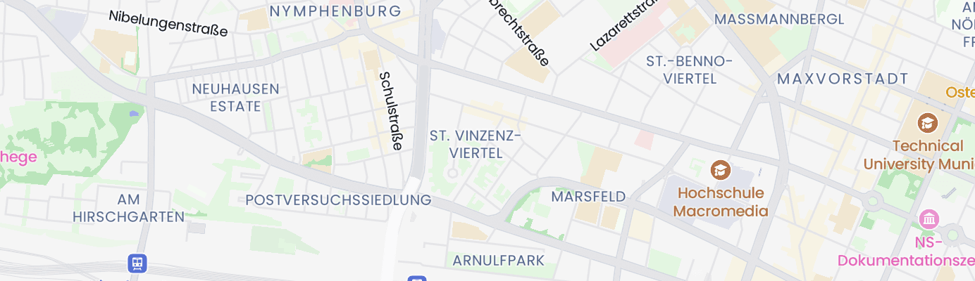 Karte mit dem ungefähren Standort