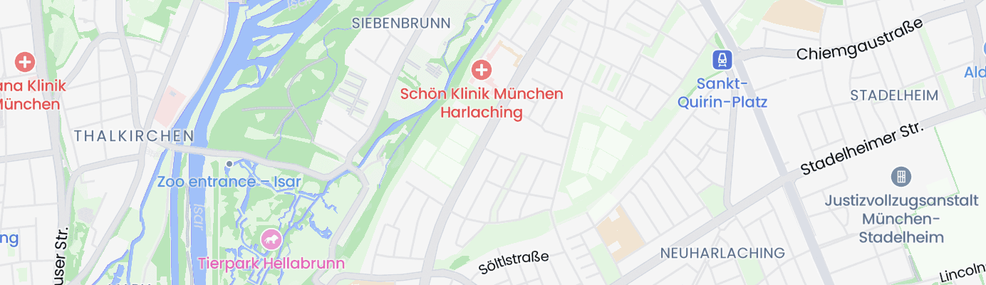 Karte mit dem ungefähren Standort