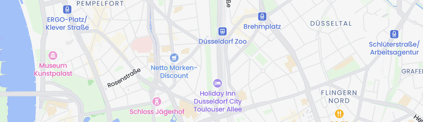 Karte mit dem ungefähren Standort