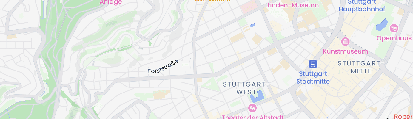 Karte mit dem ungefähren Standort