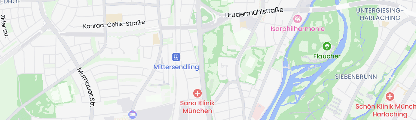 Karte mit dem ungefähren Standort