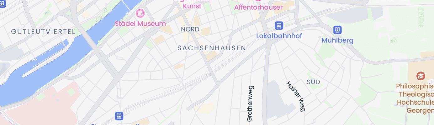 Karte mit dem ungefähren Standort