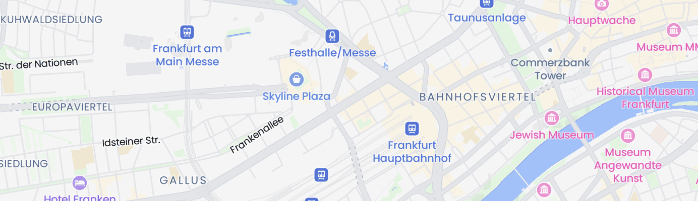 Karte mit dem ungefähren Standort