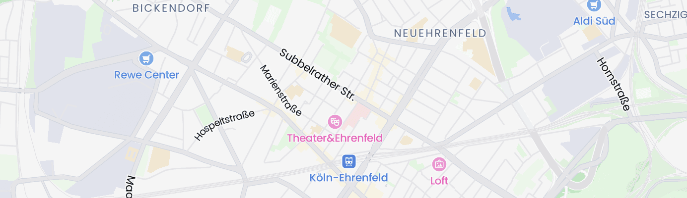 Karte mit dem ungefähren Standort