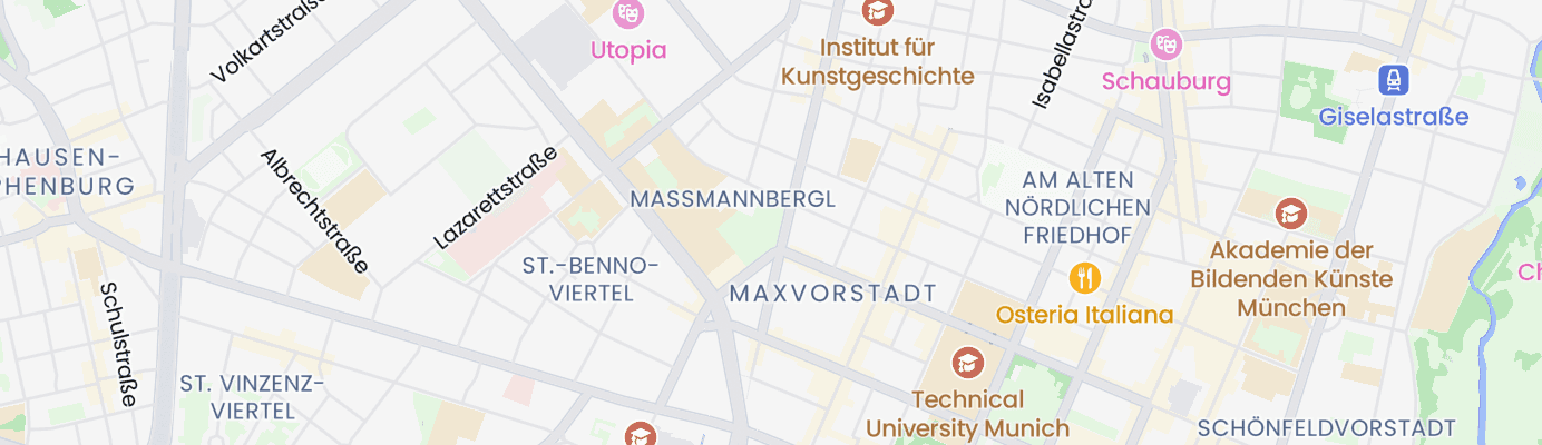 Karte mit dem ungefähren Standort