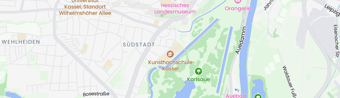 Karte mit dem ungefähren Standort